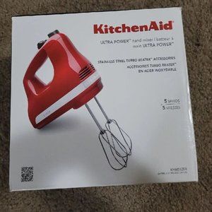 KitchenAid KHM512IB Ultra Power 5-Speed Hand Mixer